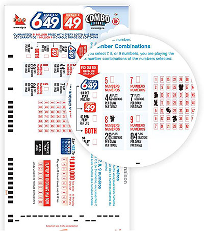 Lotto 6/49 Ticket (Canada)